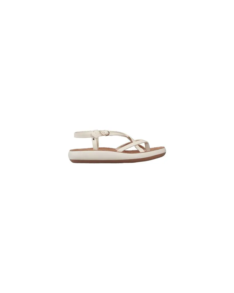 Ancient Greek Sandals SCHUHE - Zehentrennerauf YOOX.COM Elfenbein