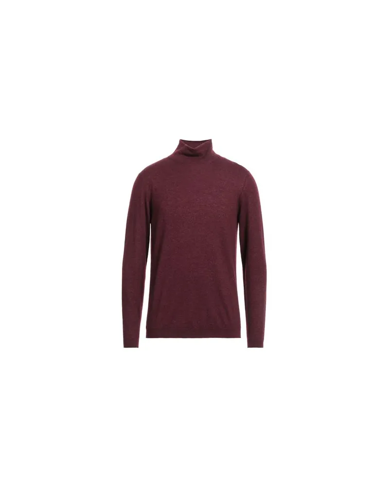 Stile Latino STRICKWAREN - Rollkragenpulloverauf YOOX.COM Bordeaux