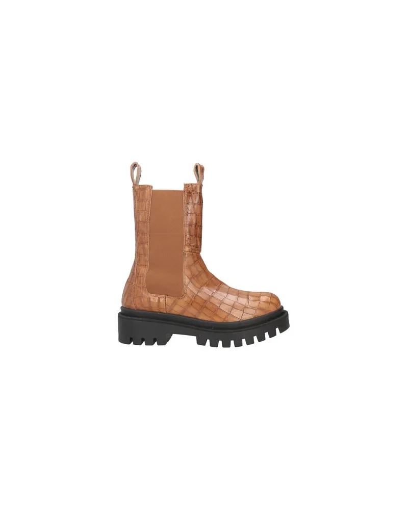 Paola Ferri SCHUHE - Stiefelettenauf YOOX.COM Braun