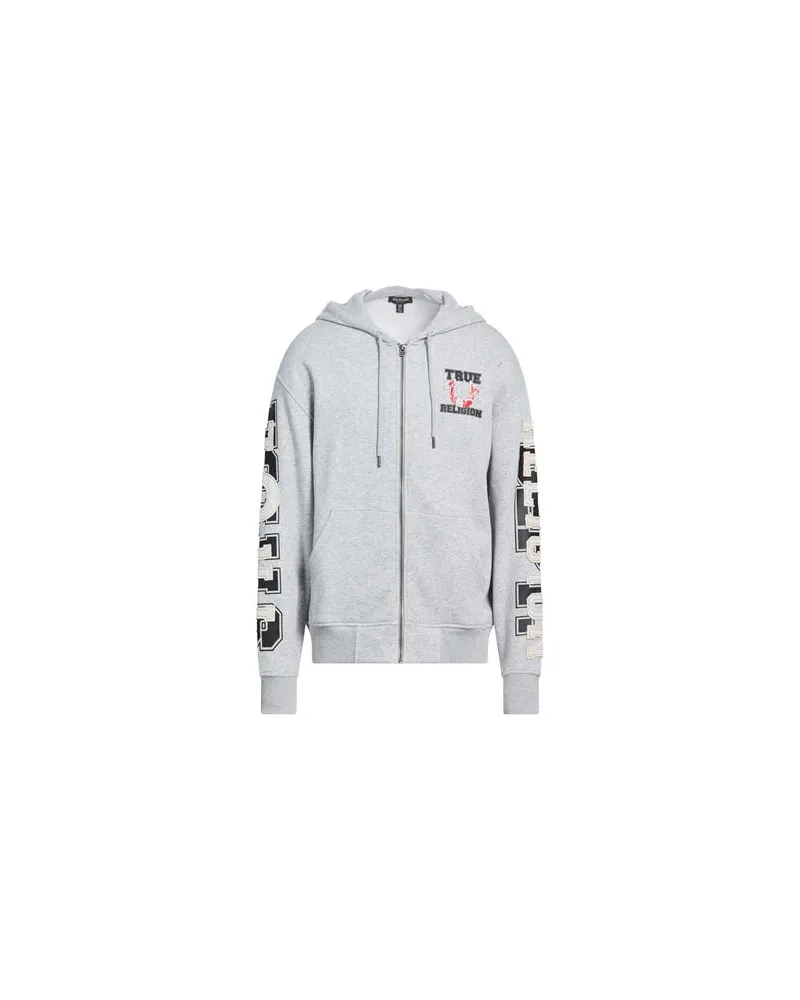 True Religion TOPS - Sweatshirtsauf YOOX.COM Hellgrau