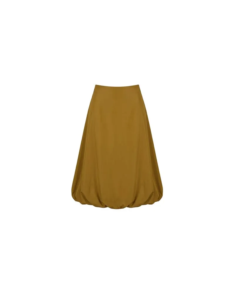 Max Mara HOSEN & RÖCKE - Midi-Röckeauf YOOX.COM Khaki