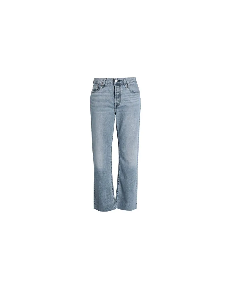 Levi's 501® 90S LIGHTWEIGHT MED INDIGO - WORN IN  - HOSEN & RÖCKE - Jeanshosenauf YOOX.COM Blau