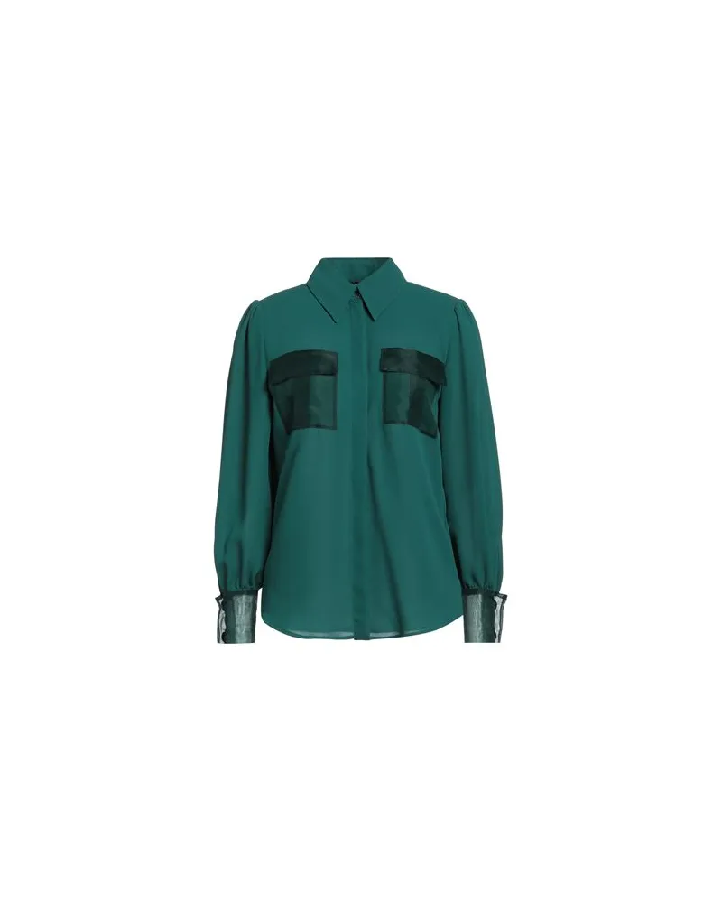 Elisabetta Franchi TOPS - Hemdenauf YOOX.COM Aquamarin
