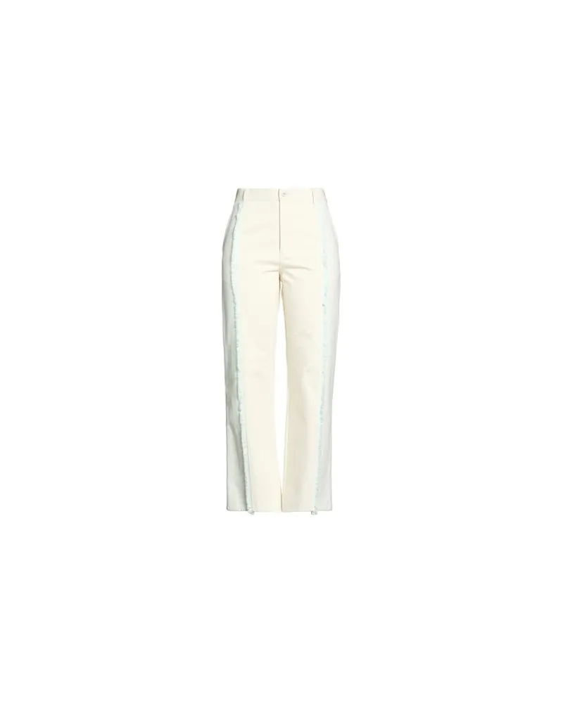 Dion Lee HOSEN & RÖCKE - Jeanshosenauf YOOX.COM Elfenbein