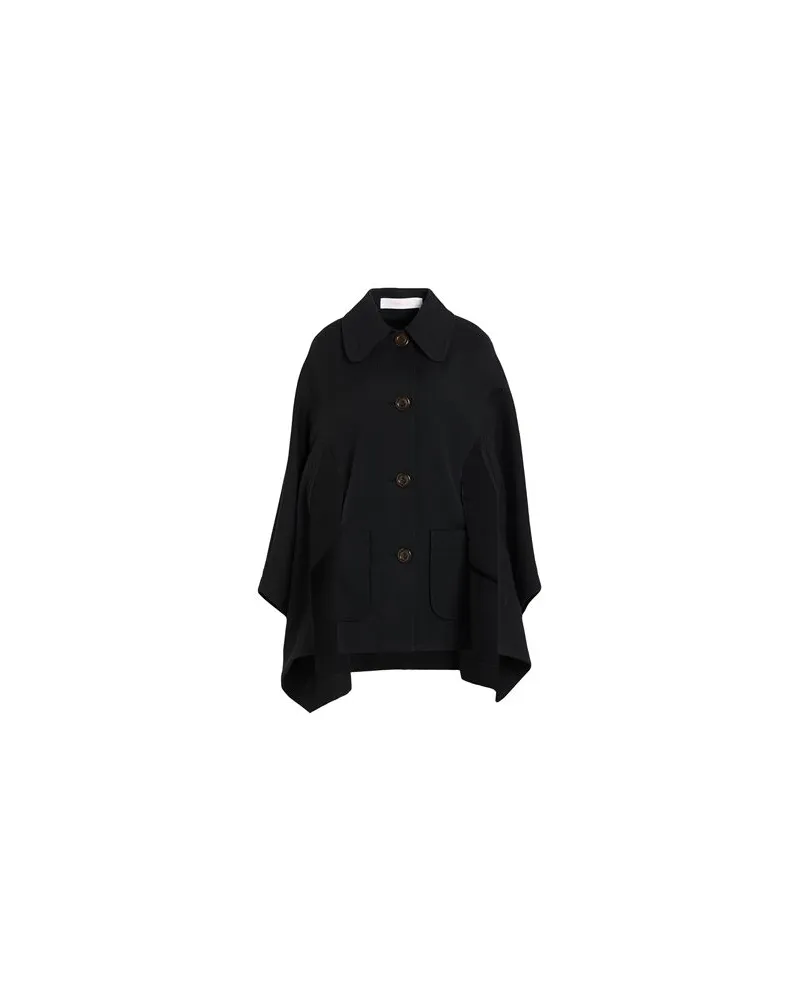 See by Chloé JACKEN & MÄNTEL - Capesauf YOOX.COM Schwarz