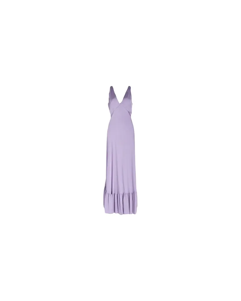 Twin-Set KLEIDER - Maxi-Kleiderauf YOOX.COM Lila