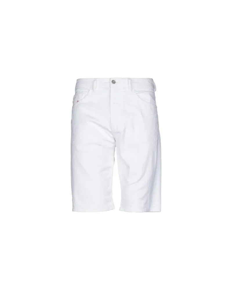 Diesel HOSEN & RÖCKE - Jeansshortsauf YOOX.COM Weiß
