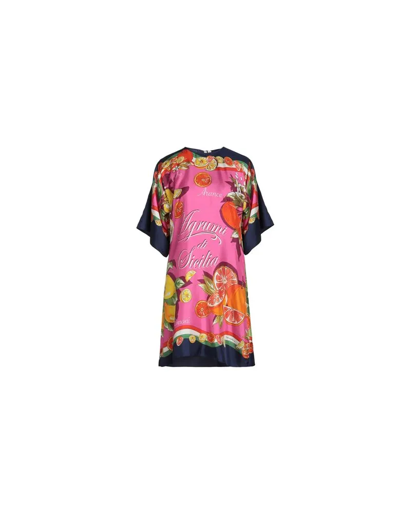 Dolce & Gabbana KLEIDER - Mini-Kleiderauf YOOX.COM Fuchsia