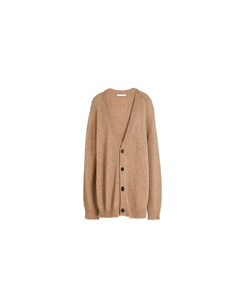 Helmut Lang STRICKWAREN - Strickjackenauf YOOX.COM Kamel