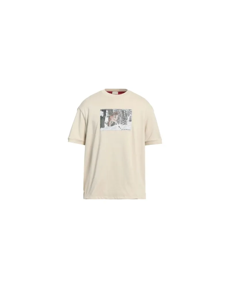Emporio Armani TOPS - T-shirtsauf YOOX.COM Beige