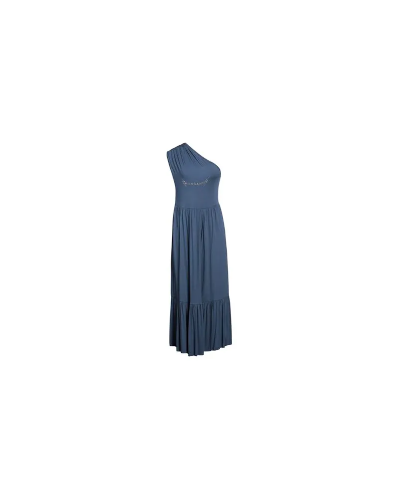 Mangano KLEIDER - Maxi-Kleiderauf YOOX.COM Blau