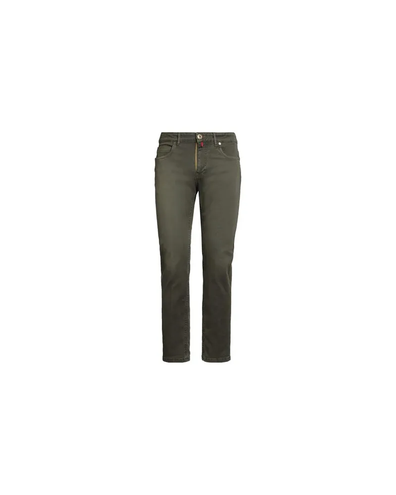 Take Two UPGRADE DENIM - HOSEN & RÖCKE - Jeanshosenauf YOOX.COM Militärgrün