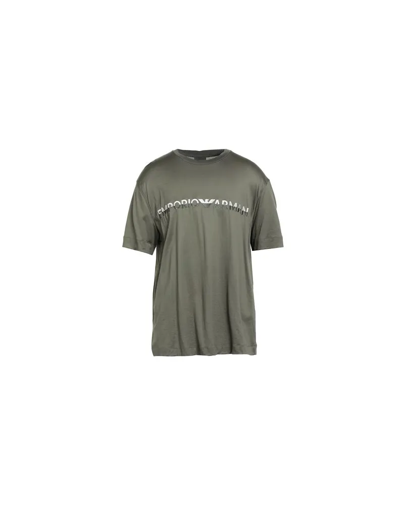 Emporio Armani TOPS - T-shirtsauf YOOX.COM Militärgrün