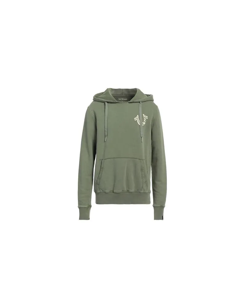 True Religion TOPS - Sweatshirtsauf YOOX.COM Militärgrün