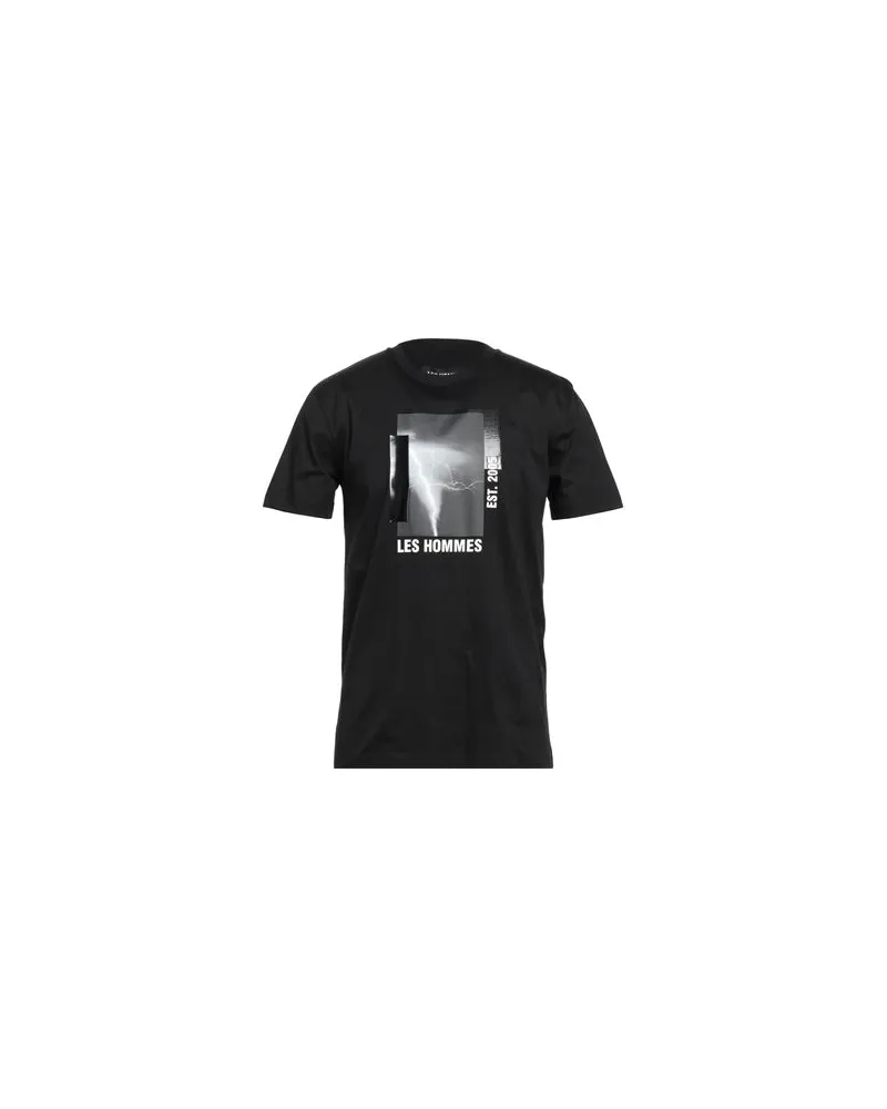 Les Hommes TOPS - T-shirtsauf YOOX.COM Schwarz