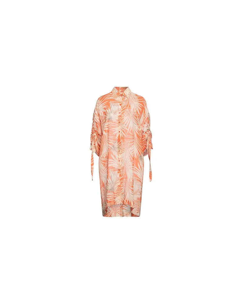 FISICO-Cristina Ferrari KLEIDER - Mini-Kleiderauf YOOX.COM Orange