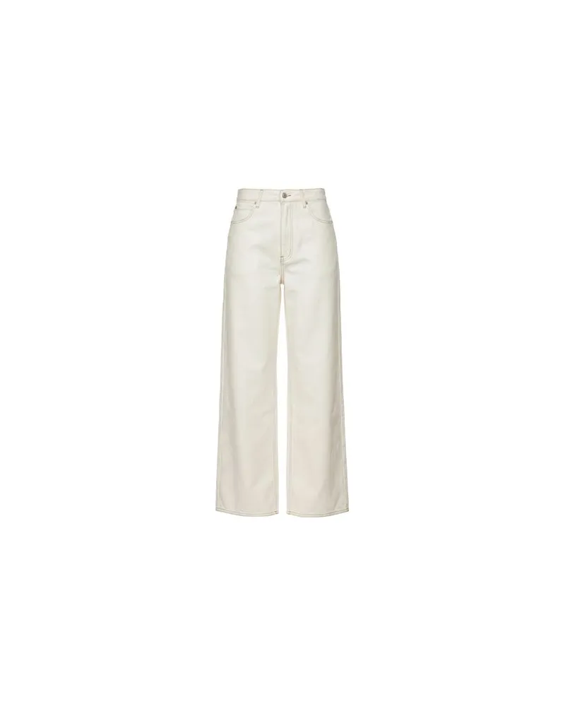 SIR HOSEN & RÖCKE - Jeanshosenauf YOOX.COM Elfenbein