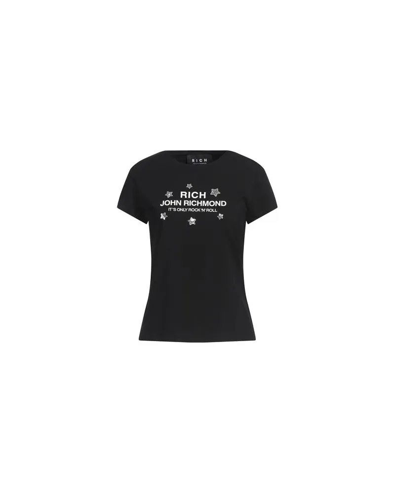John Richmond TOPS - T-shirtsauf YOOX.COM Schwarz