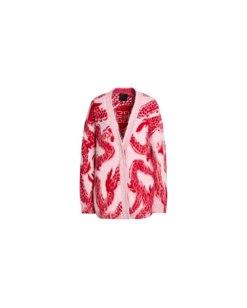 Givenchy STRICKWAREN - Strickjackenauf YOOX.COM Rot