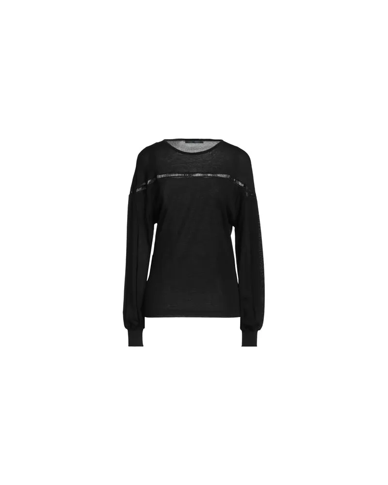 Alberta Ferretti STRICKWAREN - Pulloverauf YOOX.COM Schwarz