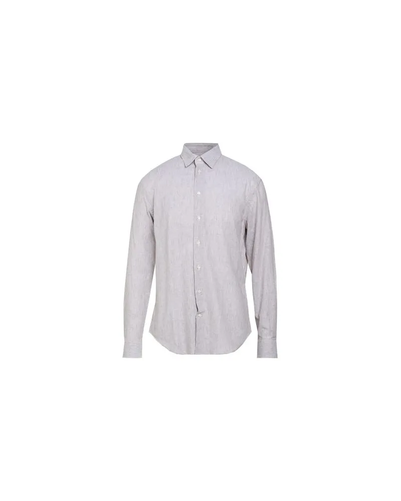 Emporio Armani TOPS - Hemdenauf YOOX.COM Dunkelbraun