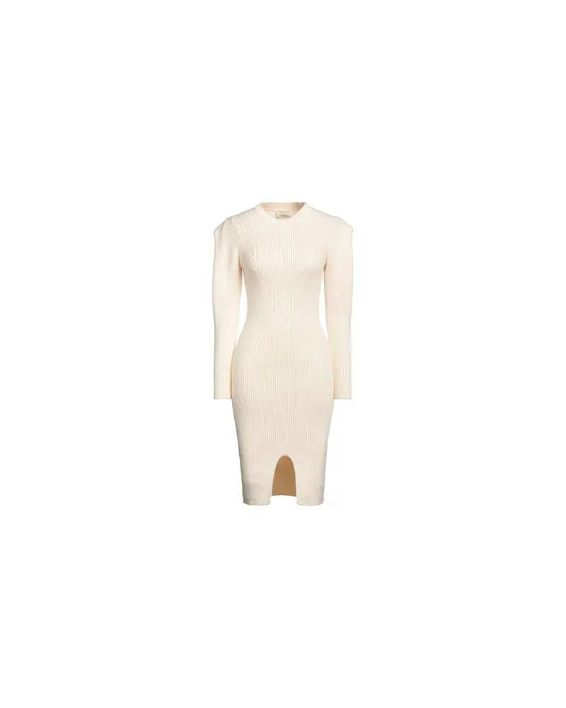 Dixie KLEIDER - Midi-Kleiderauf YOOX.COM Elfenbein