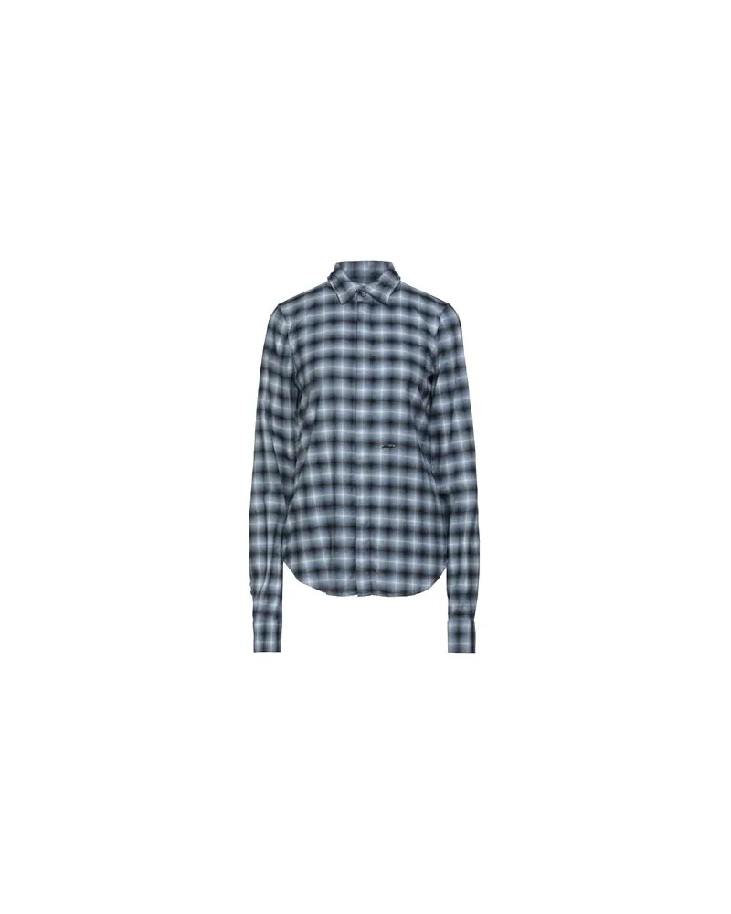 Dsquared2 TOPS - Hemdenauf YOOX.COM Blaugrau