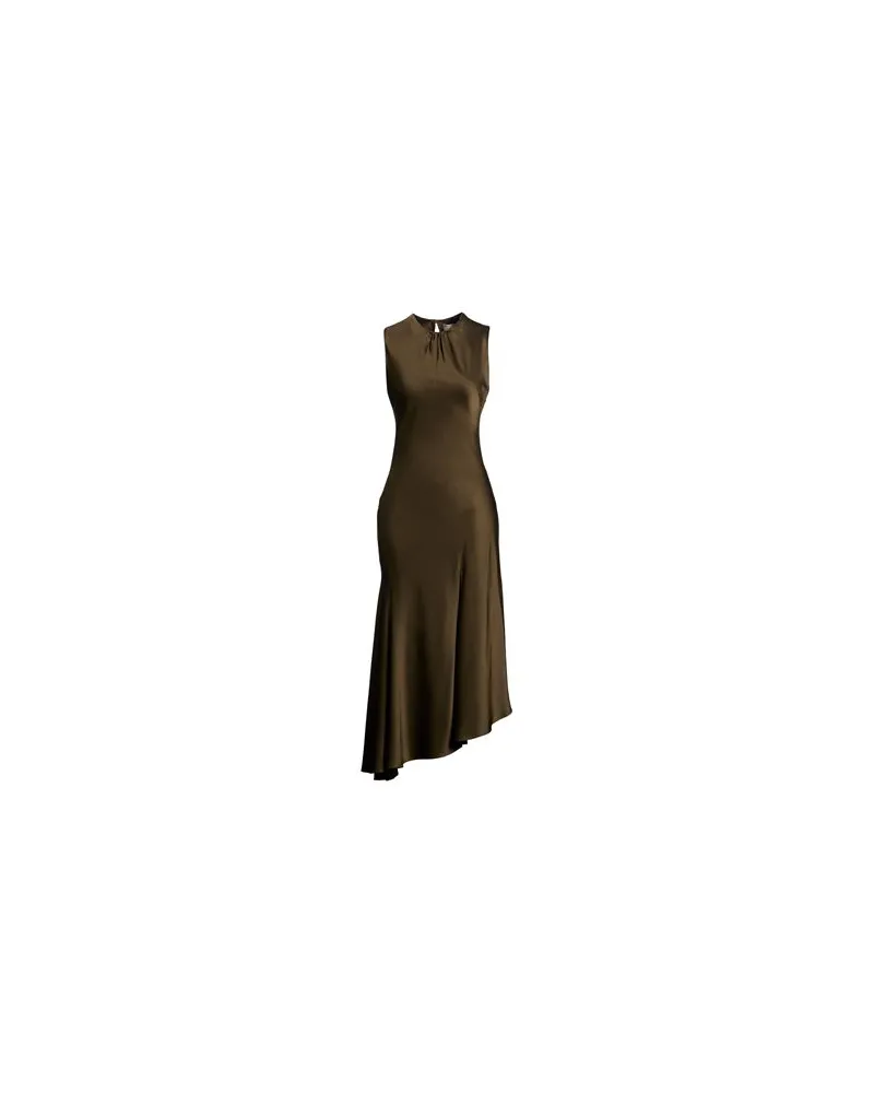 Blumarine KLEIDER - Maxi-Kleiderauf YOOX.COM Militärgrün