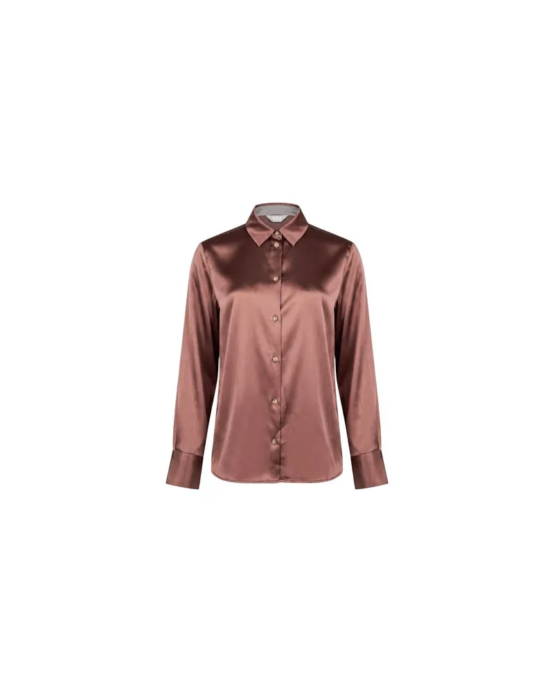 Max Mara TOPS - Hemdenauf YOOX.COM Schokobraun