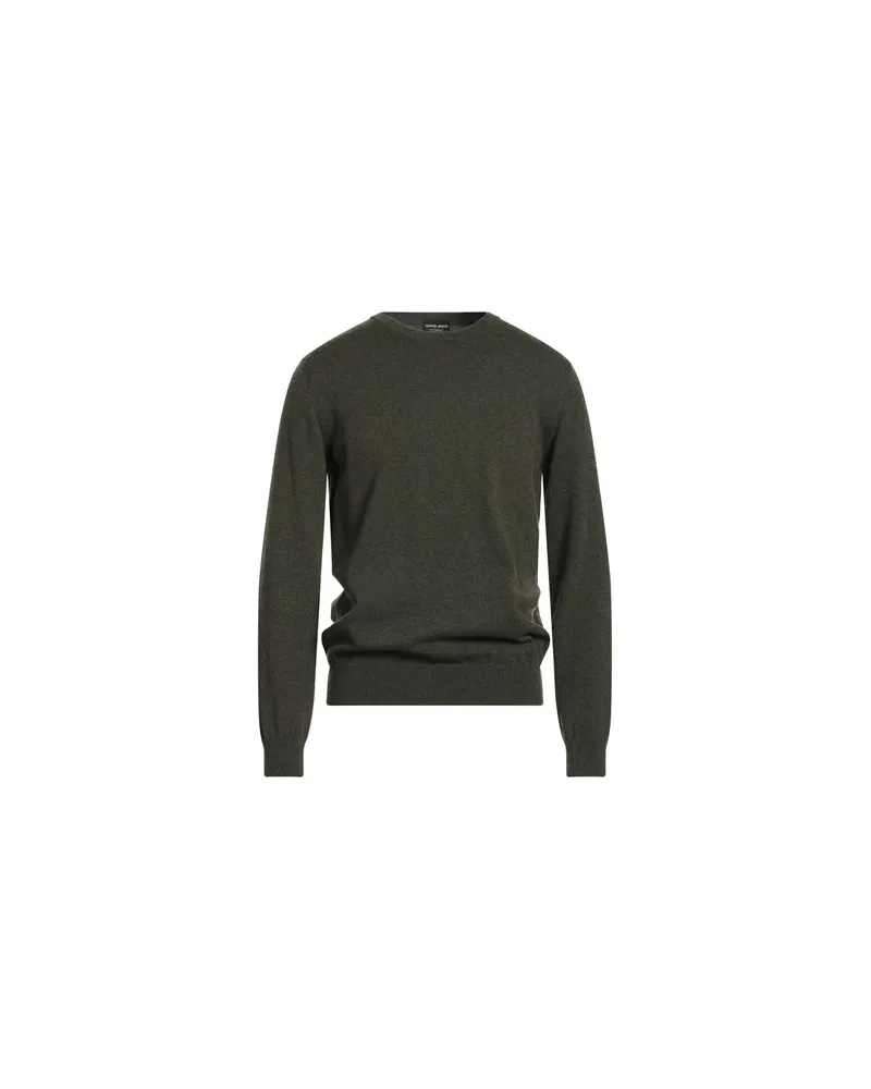 Giorgio Armani STRICKWAREN - Pulloverauf YOOX.COM Militärgrün