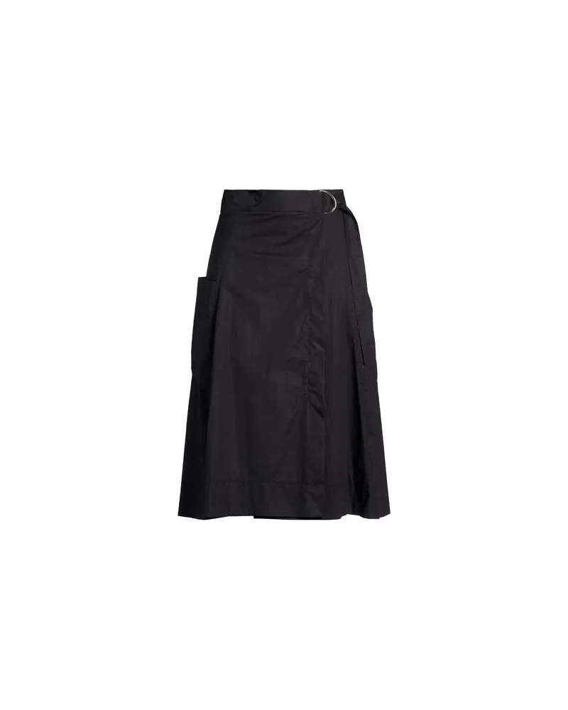 Icona By Kaos HOSEN & RÖCKE - Midi-Röckeauf YOOX.COM Schwarz