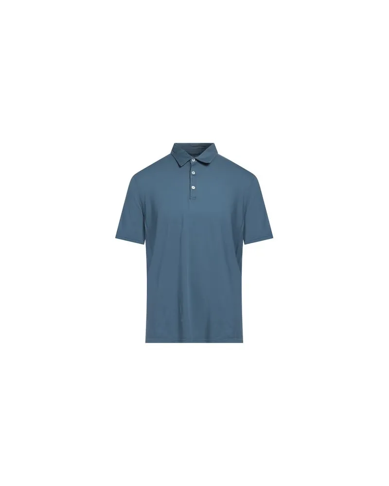 Fedeli TOPS - Poloshirtsauf YOOX.COM Taubenblau
