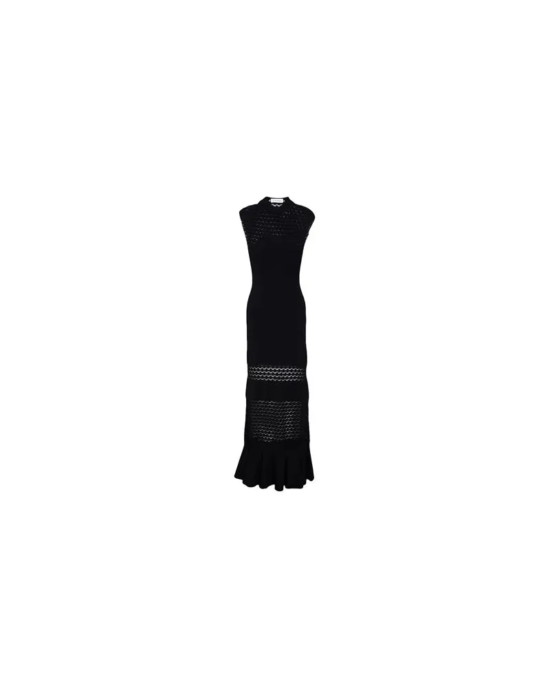 Lanvin KLEIDER - Maxi-Kleiderauf YOOX.COM Schwarz