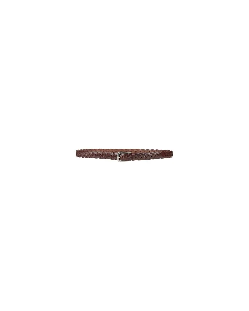 Brunello Cucinelli Kleinlederwaren - Gürtelauf YOOX.COM Dunkelbraun