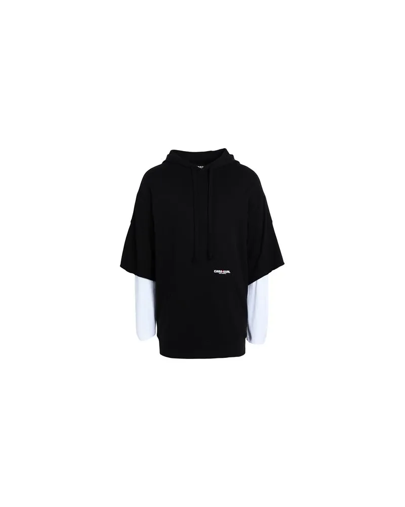 Karl Lagerfeld CARA LOVES KARL  - TOPS - Sweatshirtsauf YOOX.COM Schwarz