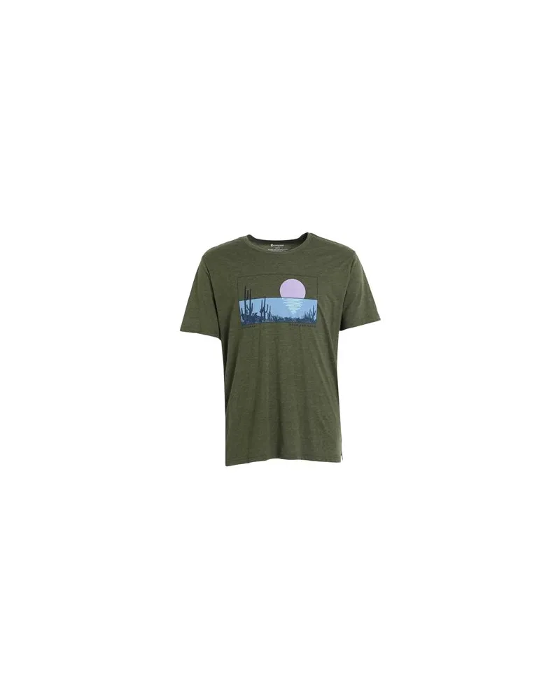 Cotopaxi Desert View Organic Organic T- - TOPS - T-shirtsauf YOOX.COM Militärgrün