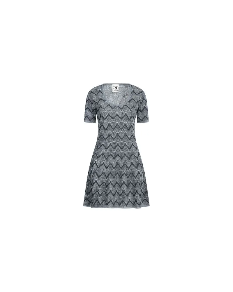 Missoni KLEIDER - Mini-Kleiderauf YOOX.COM Taubenblau