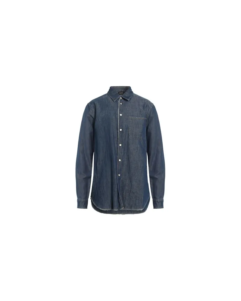 N° 21 TOPS - Jeanshemdenauf YOOX.COM Blau