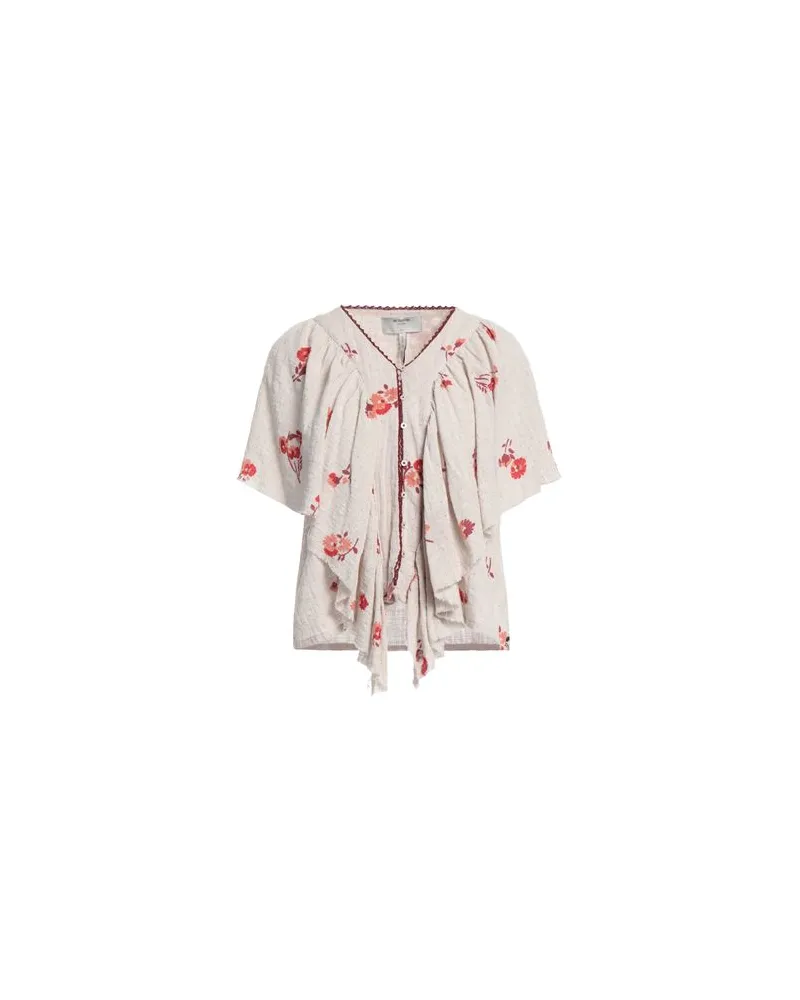 One Teaspoon TOPS - Hemdenauf YOOX.COM Hellgrau