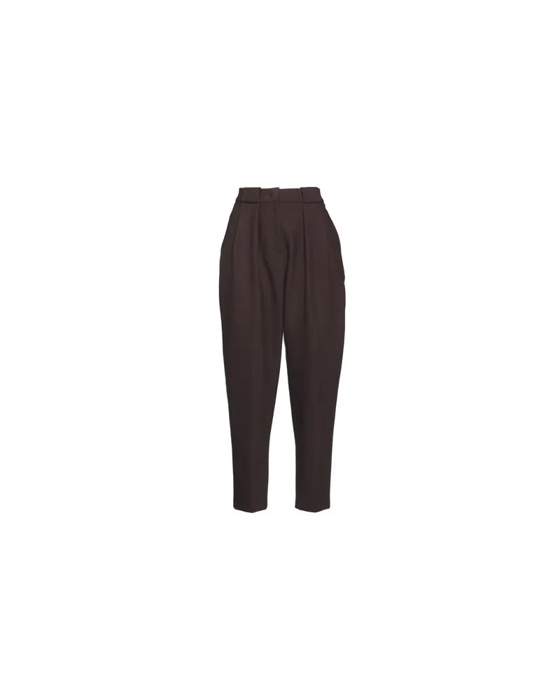VIA MASINI 80 HOSEN & RÖCKE - Hosenauf YOOX.COM Dunkelbraun