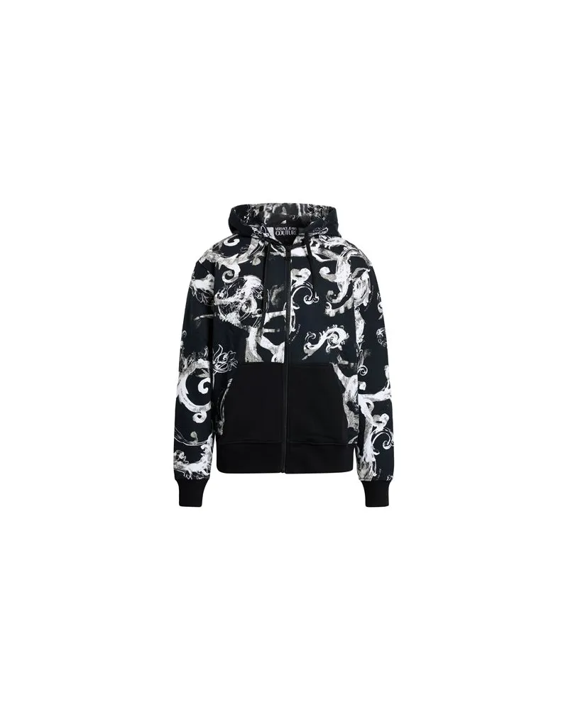 Versace Jeans TOPS - Sweatshirtsauf YOOX.COM Schwarz