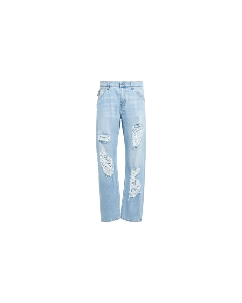 Just Cavalli HOSEN & RÖCKE - Jeanshosenauf YOOX.COM Blau
