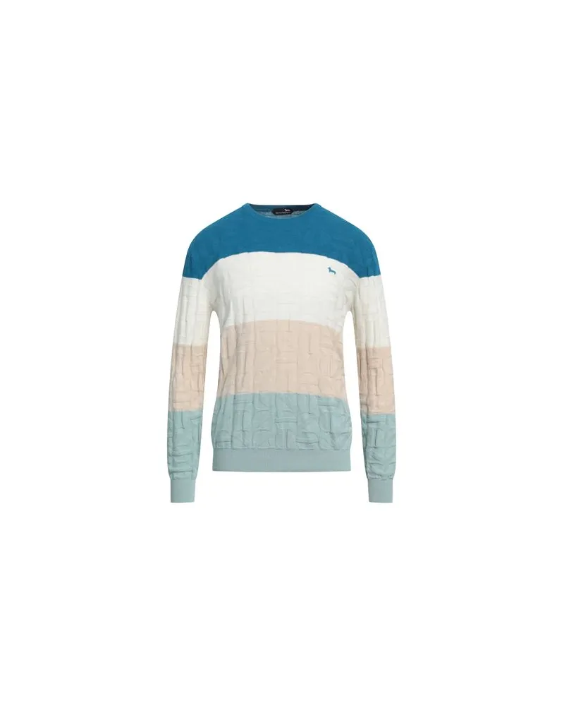 Harmont & Blaine STRICKWAREN - Pulloverauf YOOX.COM Azurblau