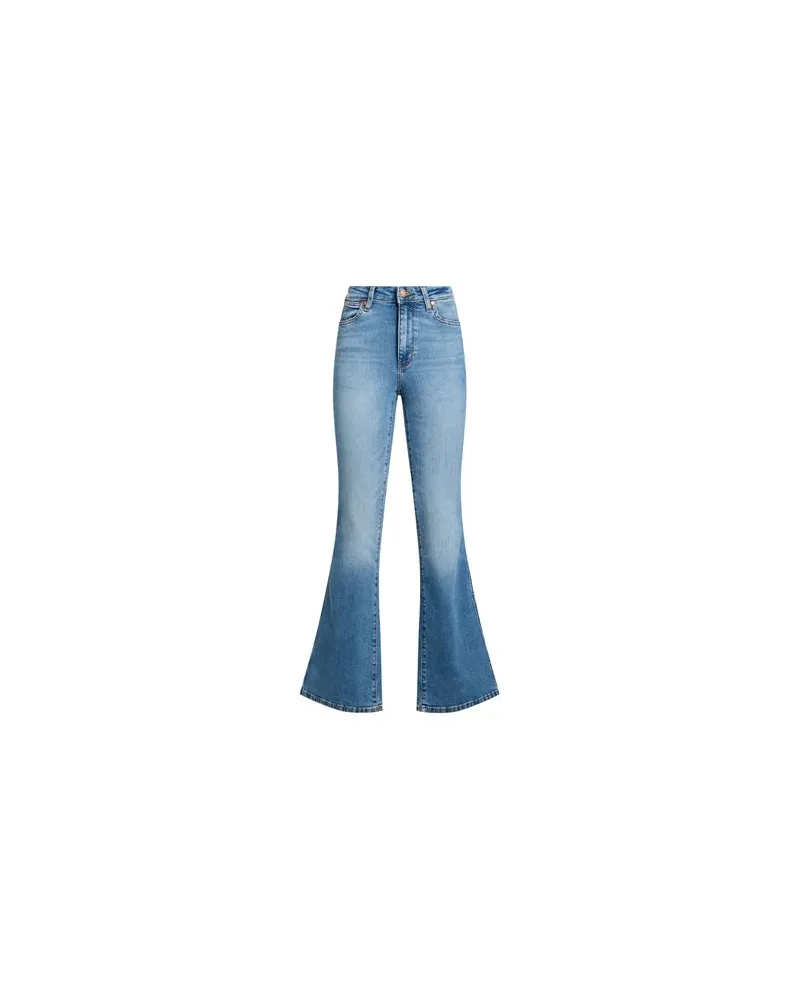 Wrangler HOSEN & RÖCKE - Jeanshosenauf YOOX.COM Blau
