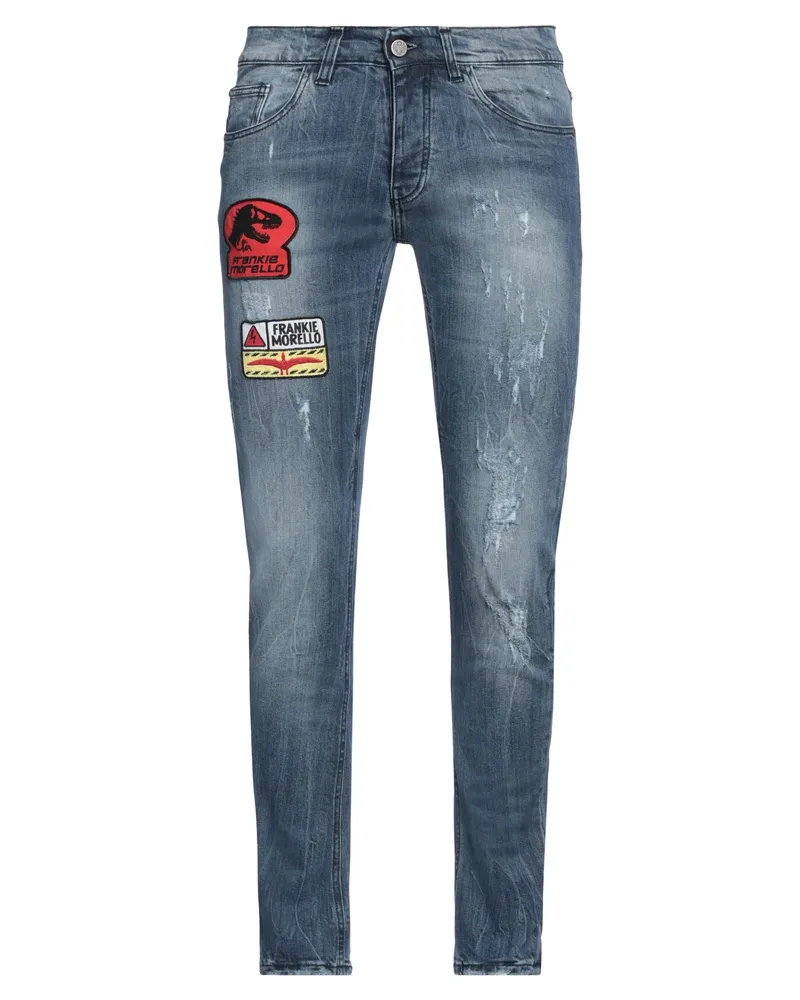 Frankie Morello Jeanshose Blau