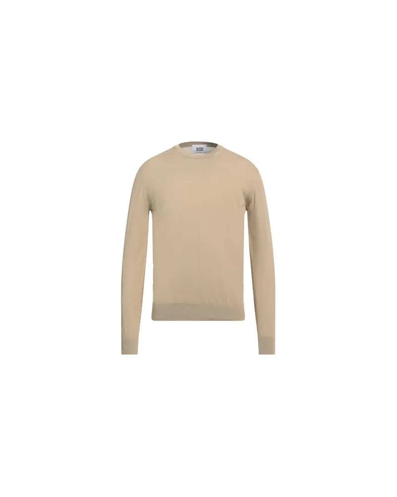 Alpha Studio STRICKWAREN - Pulloverauf YOOX.COM Sand