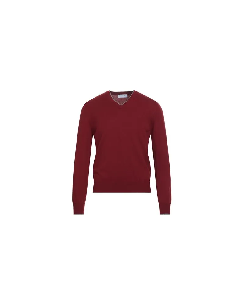 Gran Sasso STRICKWAREN - Pulloverauf YOOX.COM Ziegelrot