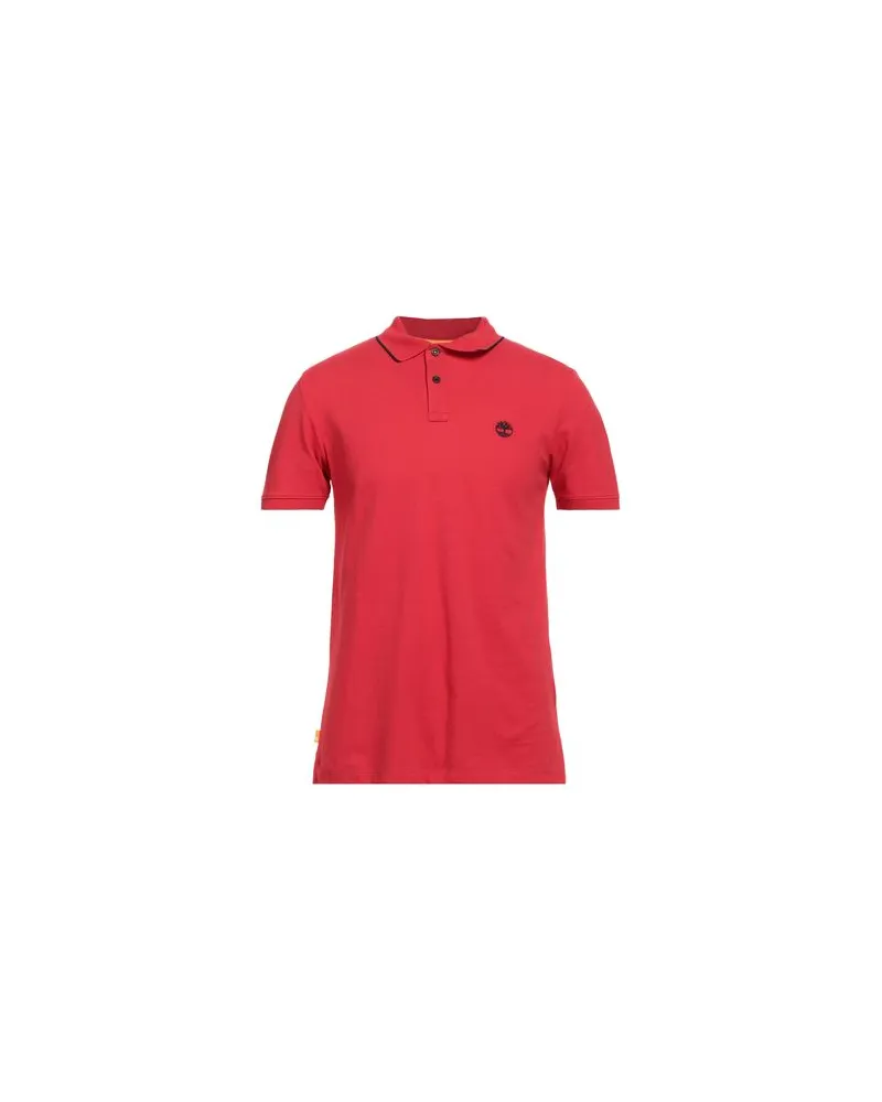 Timberland TOPS - Poloshirtsauf YOOX.COM Rot