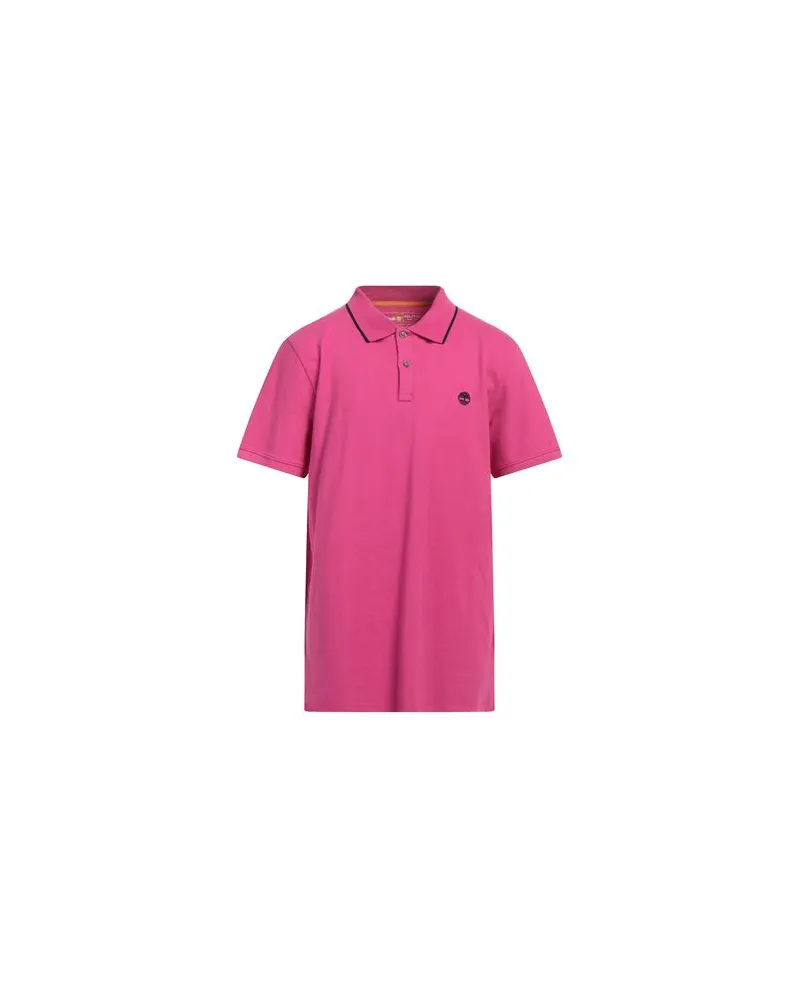 Timberland TOPS - Poloshirtsauf YOOX.COM Fuchsia