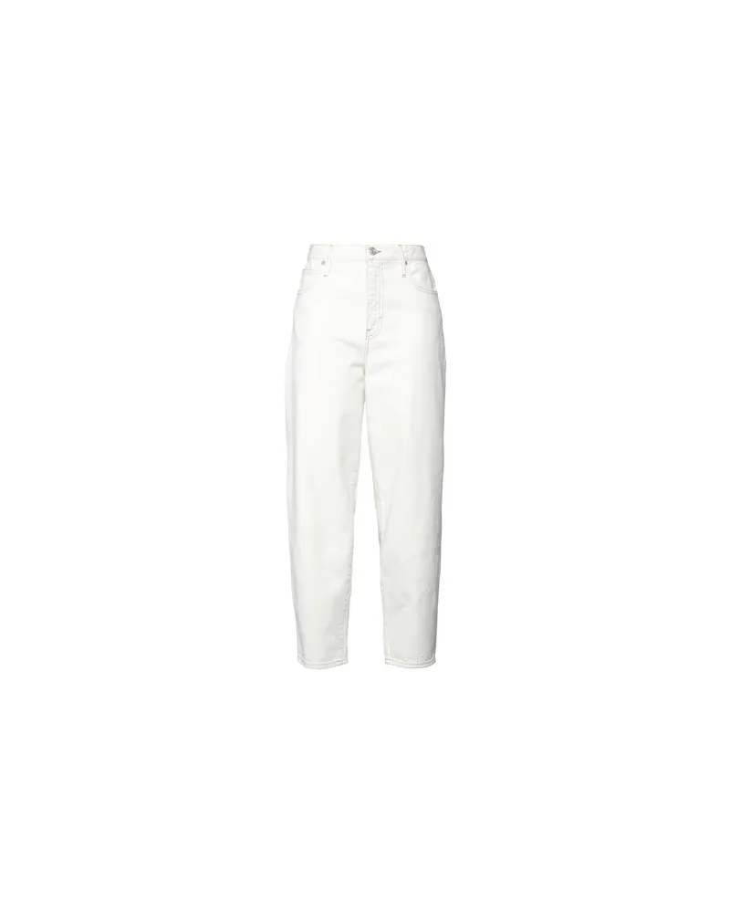 Frame Denim HOSEN & RÖCKE - Jeanshosenauf YOOX.COM Elfenbein